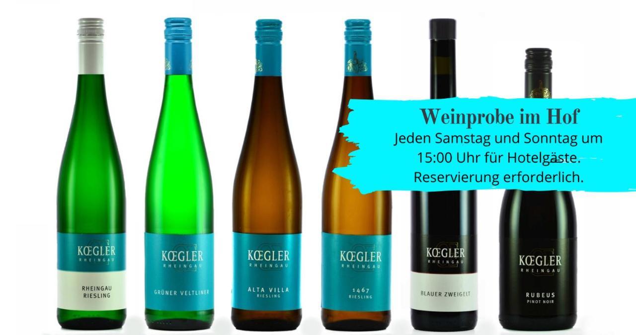 Wein Hotel Koegler Eltville am Rhein Exterior foto