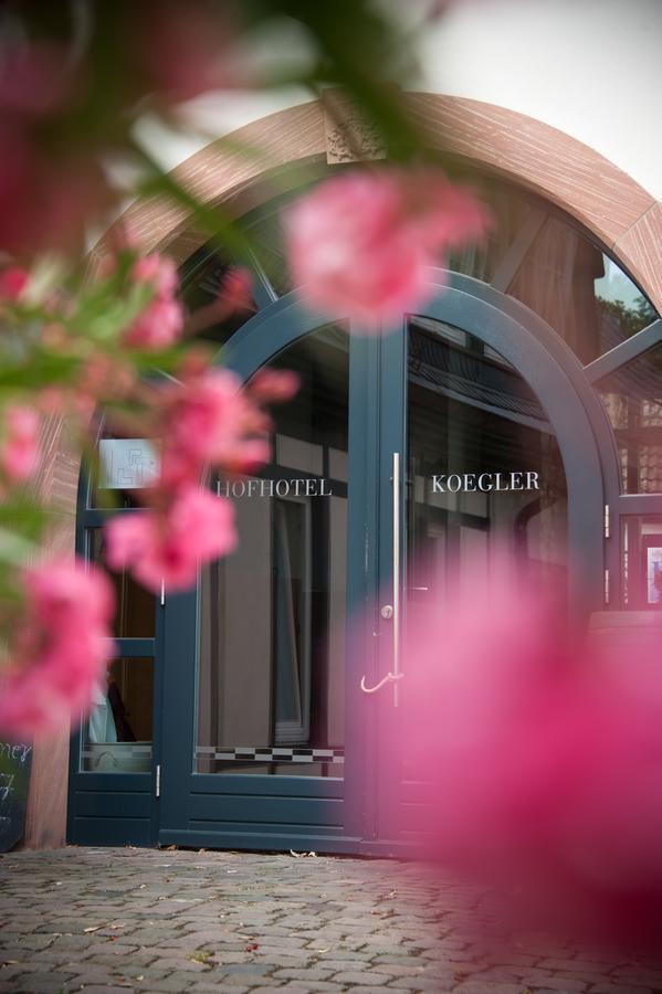 Wein Hotel Koegler Eltville am Rhein Exterior foto